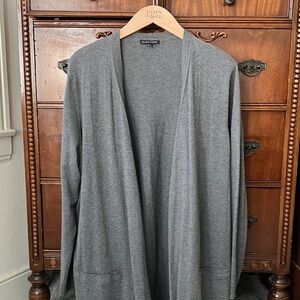 Classic Eileen Fisher Open Front Cardigan